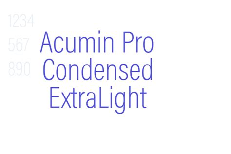 acumin pro extra condensed font free download.